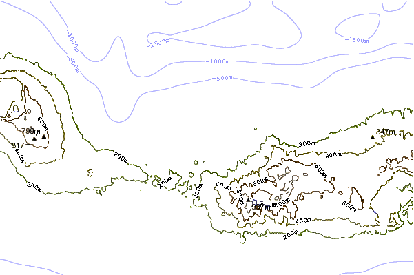 Shoreline around Ribeira Grande