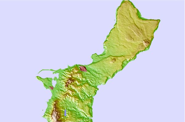 Surf spots located close to Ricks Reef