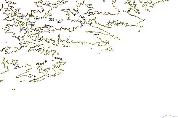 Shoreline around Riet River