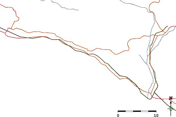 Roads and rivers around Rincon - Indicator