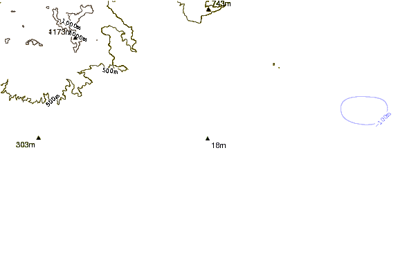 Shoreline around Rinconsito