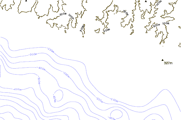 Shoreline around Rio Nexpa