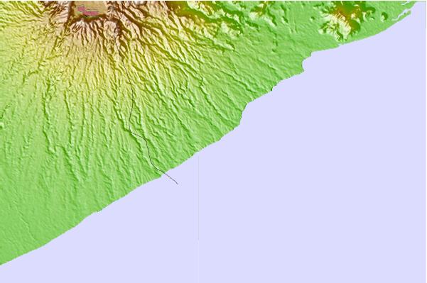 Surf breaks located close to Rio Mar