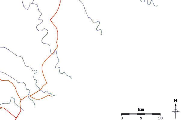 Roads and rivers around Rivermouth