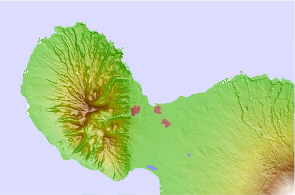 Surf spots located close to Rivermouth_Wailuku