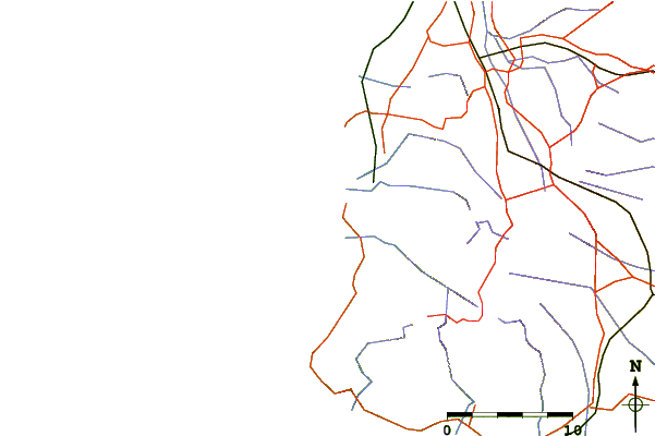 Roads and rivers around Riviere Noire Harbour