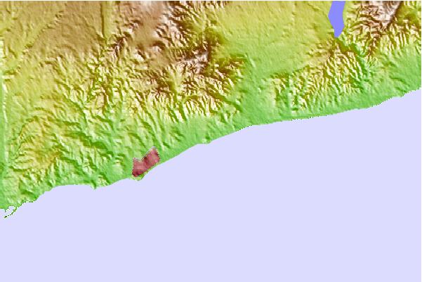 Surf spots located close to Roc San Cayetano