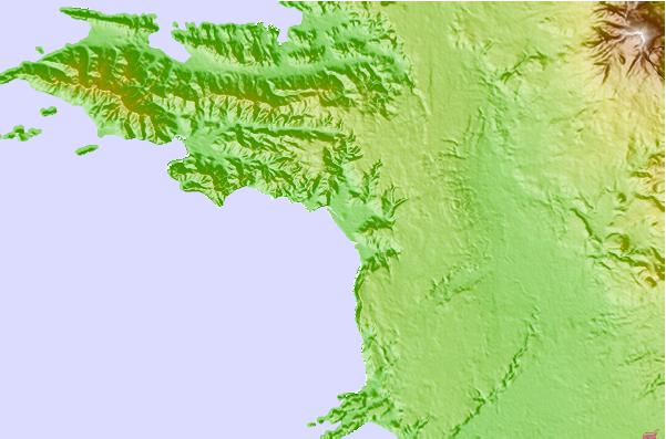 Surf spots located close to Roca Bruja - Witch's Rock