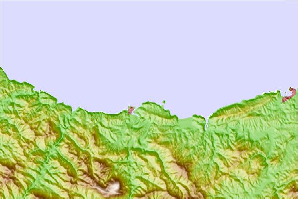 Surf spots located close to Roca Puta