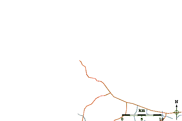 Roads and rivers around Rocky Point