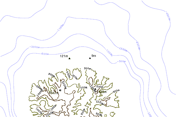 Shoreline around Rocky Point