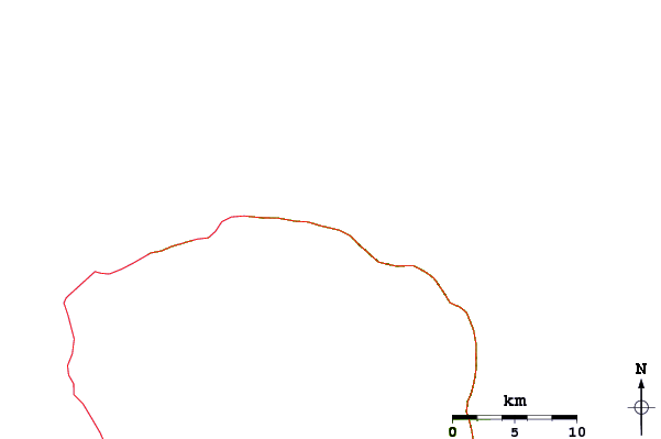 Roads and rivers around Rocky Point