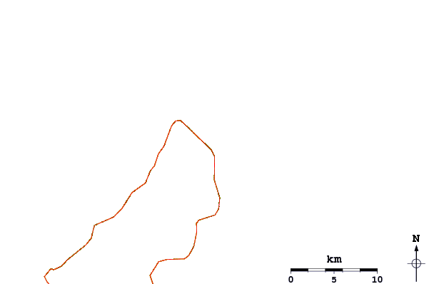 Roads and rivers around Rocky Point