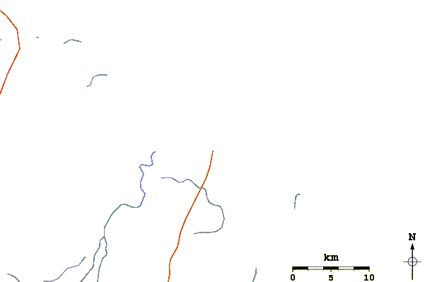 Roads and rivers around Ronco do Mar