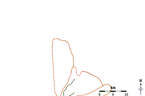 Roads and rivers around Round Rock