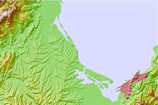 Surf breaks located close to Ruby Bay