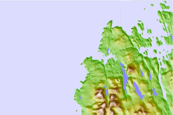 Surf breaks located close to Ruhba Phail