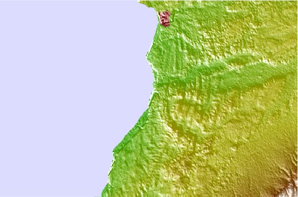 Surf spots located close to Ruins