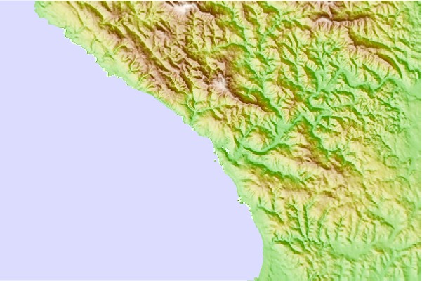 Surf spots located close to Russian Rivermouth
