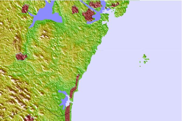 Surf spots located close to Rye On the Rocks