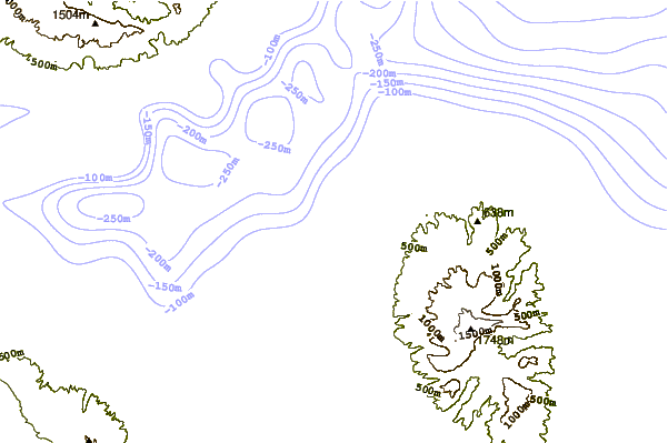 Shoreline around S-Turns