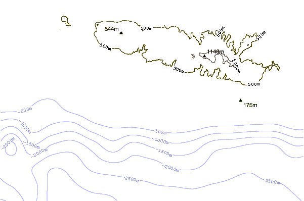 Shoreline around Saaga