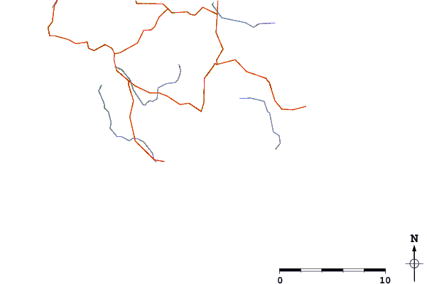 Roads and rivers around Safety Cove Reef
