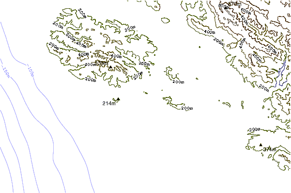 Shoreline around Saint Annes