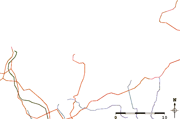 Roads and rivers around St Jean de Doigt