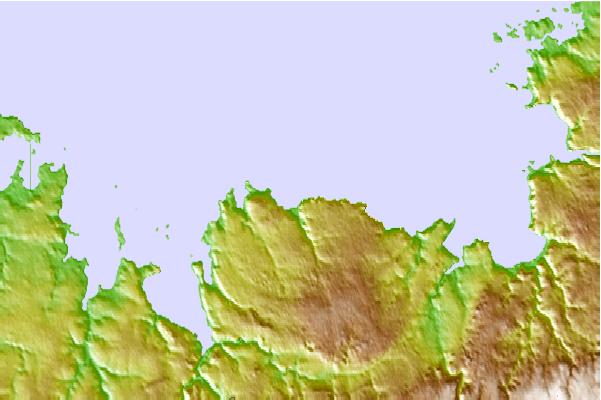 Surf breaks located close to Saint Jean de Doigt
