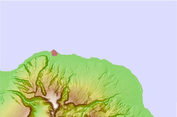 Surf breaks located close to Saint-Marie