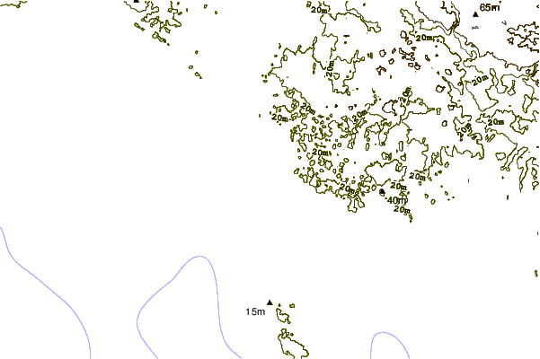 Shoreline around Ste Barbe
