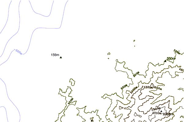 Shoreline around Sainte Restitude