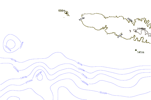 Shoreline around Salamumu