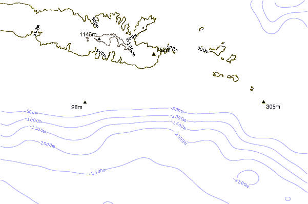 Shoreline around Salani