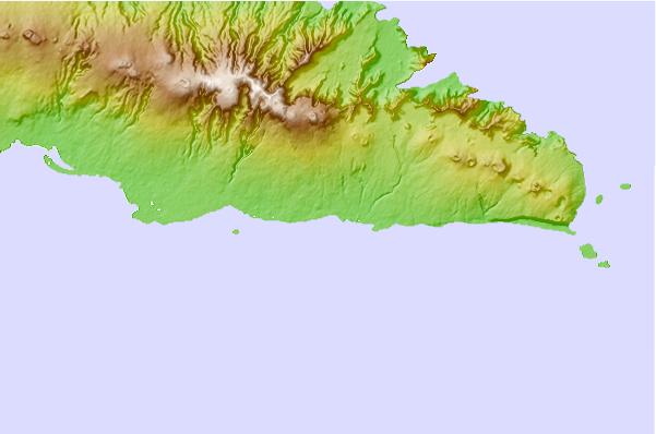 Surf spots located close to Salani