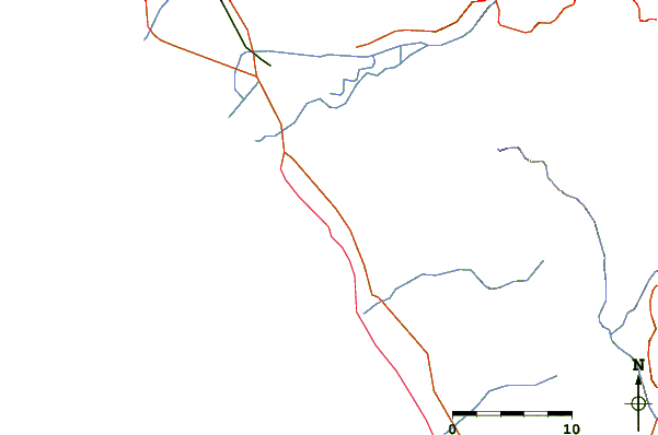 Roads and rivers around Salaverry Harbour