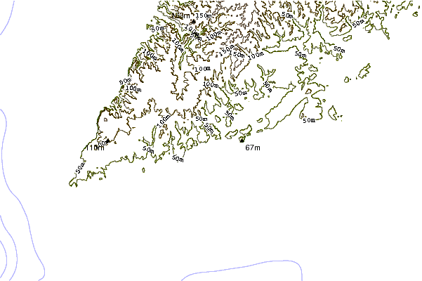 Shoreline around Salema