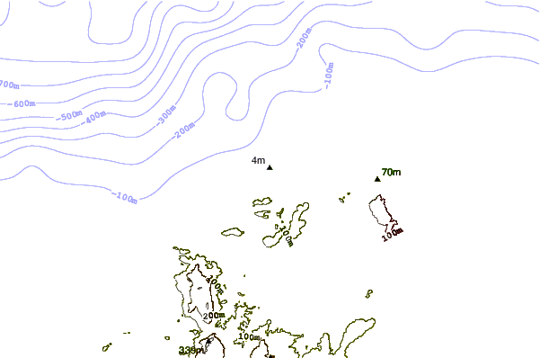 Shoreline around Salgar
