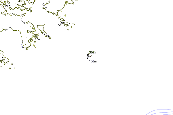 Shoreline around Salgema