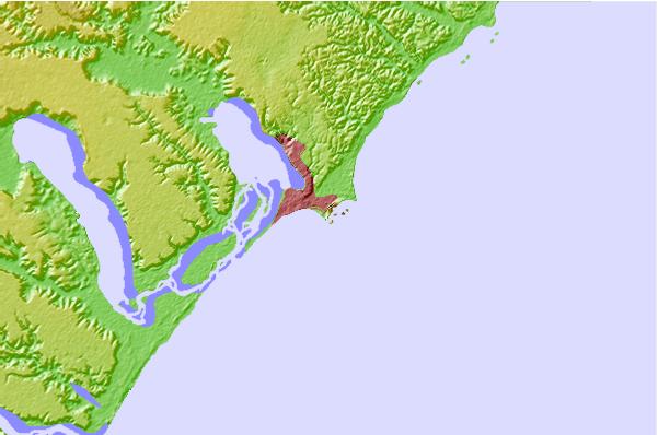 Surf spots located close to Salgema