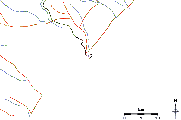 Roads and rivers around Salgema