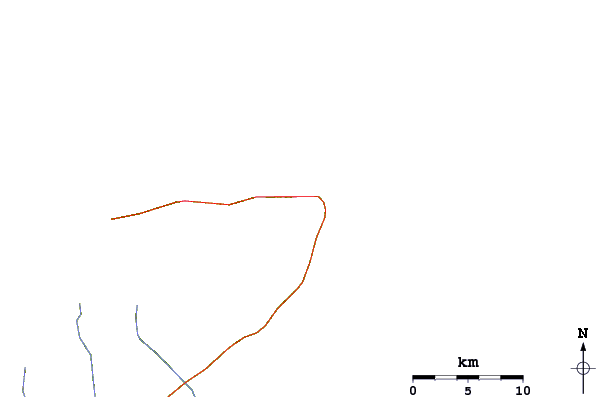 Roads and rivers around Salibea Bay