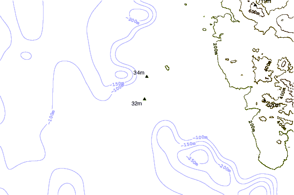 Shoreline around Salinas
