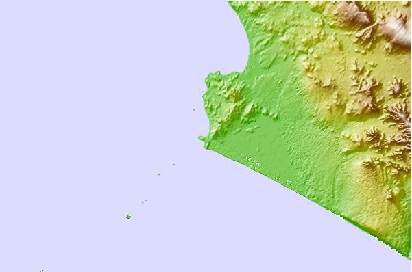 Surf spots located close to Salinas