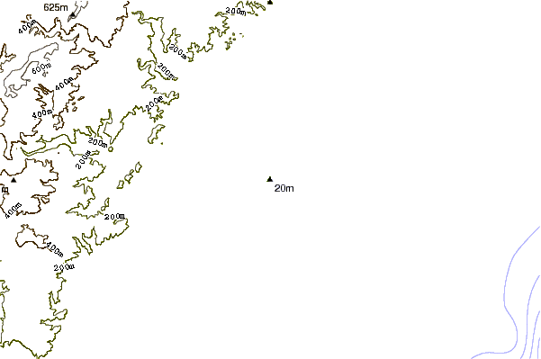 Shoreline around Salmon Bay