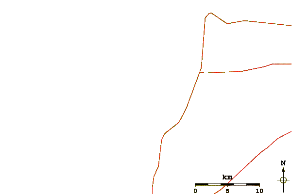 Roads and rivers around Salmon Hole