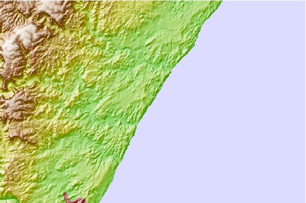 Surf breaks located close to Salmon Bay