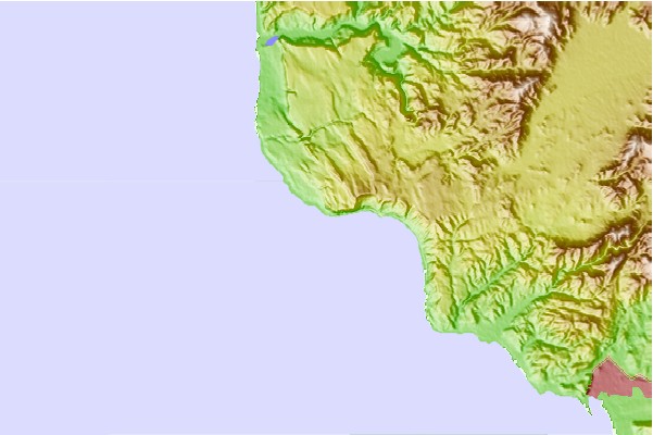 Surf spots located close to Salsipuedes