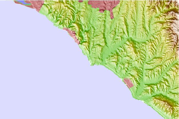Surf spots located close to Salt Creek (Gravels)